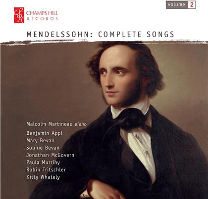 Felix Mendelssohn-Bartholdy (1809-1847) & Malcolm Martineau - Complete Songs Vol. 2