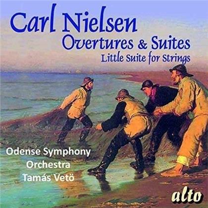 Carl August Nielsen (1865-1931), Tamás Vetö & Odense Symphony Orchestra - Ouvertüren & Suiten - Ouvertures & Suites