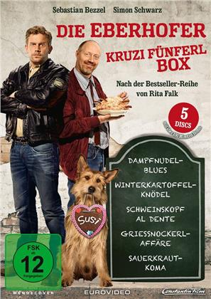 Die Eberhofer Kruzifünferl Box - Dampfnudelblues / Winterkartoffelknödel / Schweinskopf al dente / Griessnockerlaffäre / Sauerkrautkoma (5 DVDs)