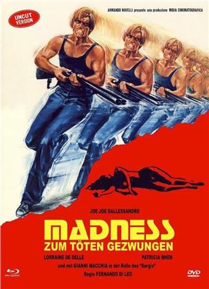 Madness - Zum töten gezwungen (1980) (Cover A, Limited Edition, Mediabook, Uncut, Blu-ray + DVD)