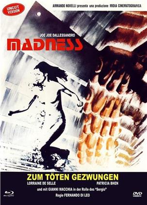Madness - Zum töten gezwungen (1980) (Cover B, Limited Edition, Mediabook, Uncut, Blu-ray + DVD)
