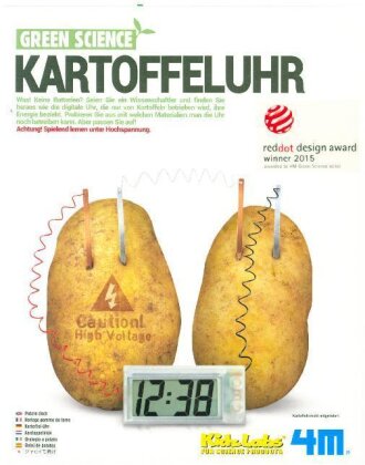 Green Science - Kartoffeluhr (Experimentierkasten)