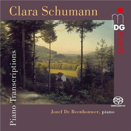 Jozef De Beenhouwer & Clara Wieck-Schumann (1819-1896) - Klaviertranskriptionen (Hybrid SACD)