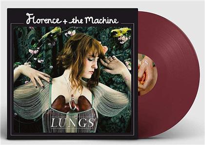Florence & The Machine - Lungs (2019 Reissue, Limited, 10th Anniversary Edition, Red Vinyl, LP)