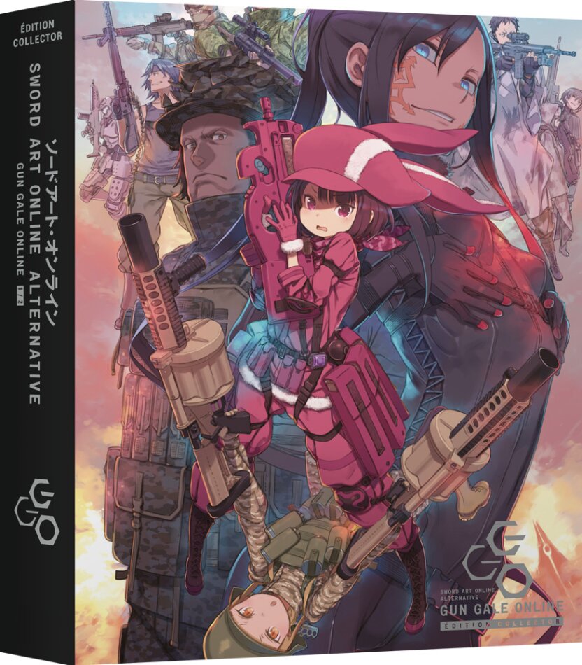 Sword Art Online Alternative - Gun Gale Online - Partie 1/2 (Collector's Edition, 2 DVDs)