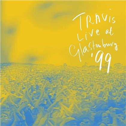 Travis - Live At Glastonbury (Blue Vinyl, 2 LPs)