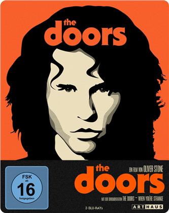 The Doors (1991) (Arthaus, 4K Mastered, Edizione Limitata, Steelbook, 3 Blu-ray)