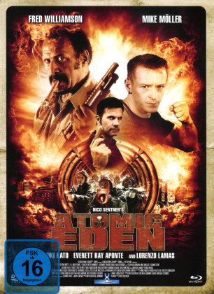 Atomic Eden (2015) (Cover B, Limited Edition, Mediabook, Uncut, Blu-ray + DVD)