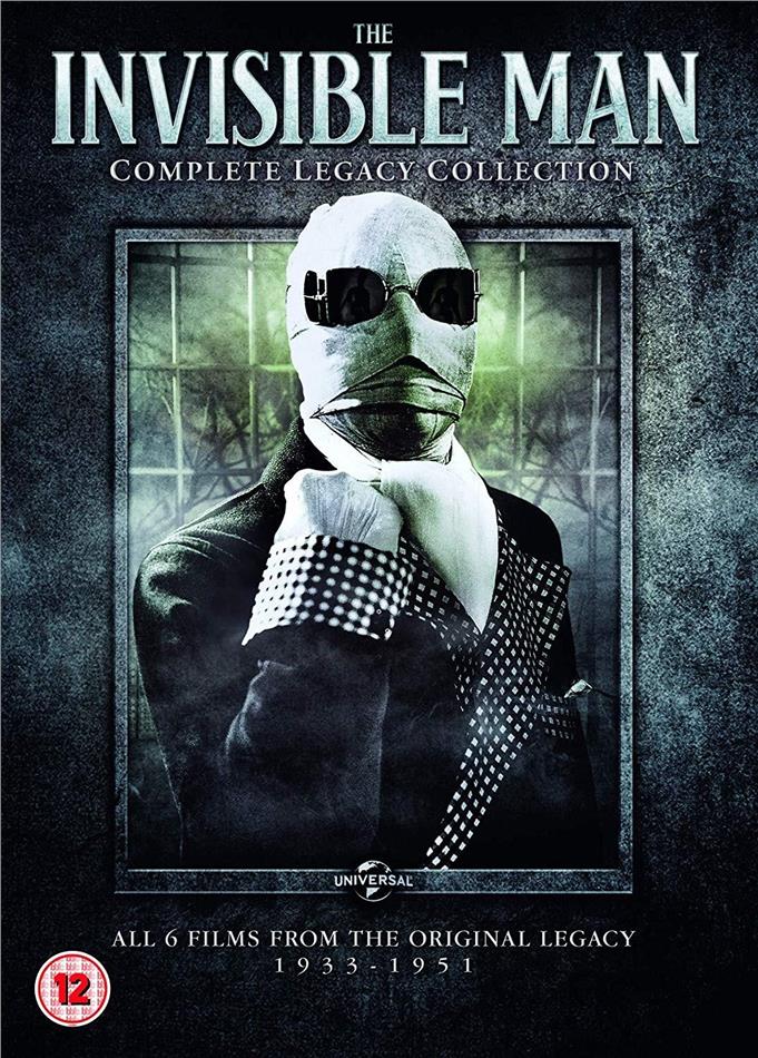 The Invisible Man - Complete Legacy Collection (6 DVDs)