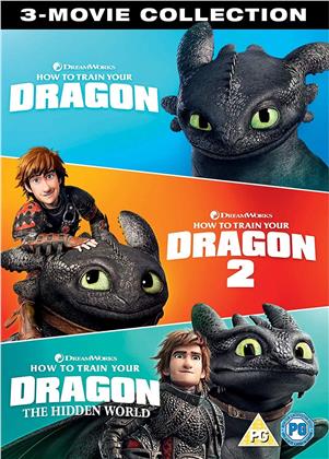 How To Train Your Dragon 1-3 (3 DVDs)