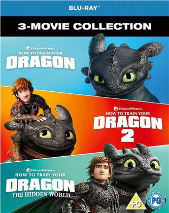 How To Train Your Dragon 1-3 (4 Blu-rays)