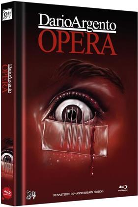 Opera (1987) (Cover B, 30th Anniversary Limited Edition, Langfassung, Mediabook, Remastered, 2 Blu-rays + 2 DVDs)