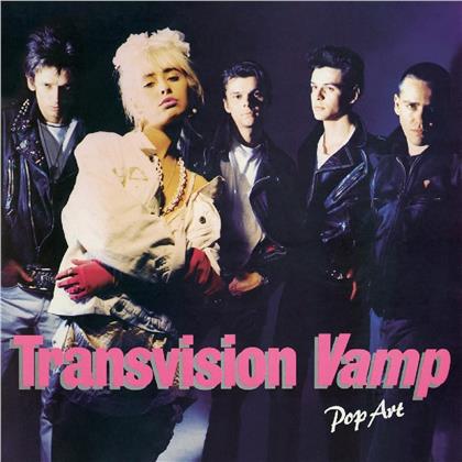 Transvision Vamp - Pop Art (2019 Reissue, Demon Records, Weisses Vinyl, LP)