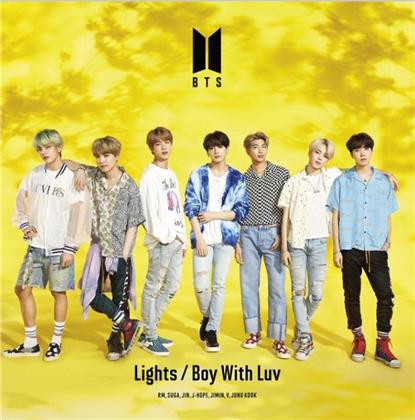 BTS (Bangtan Boys) (K-Pop) - Lights /Boy With Luv (A Type, Japan Edition, Limited Edition, CD + DVD)
