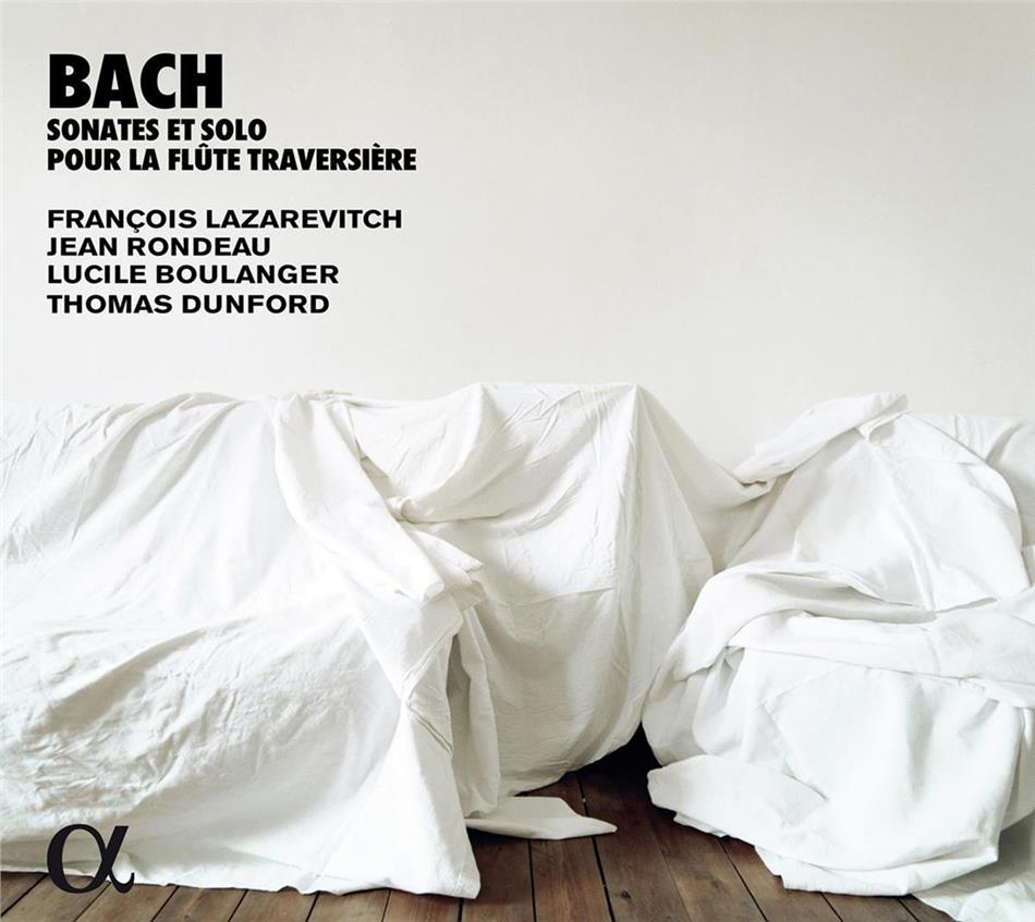 Johann Sebastian Bach (1685-1750), Francois Lazarevitch & Jean Rondeau - Sonaten Bwv 1013,1030,1032,1034,1035
