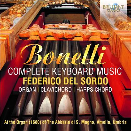 Federico Del Sordo & Aurelio Bonelli - Complete Keyboard Music