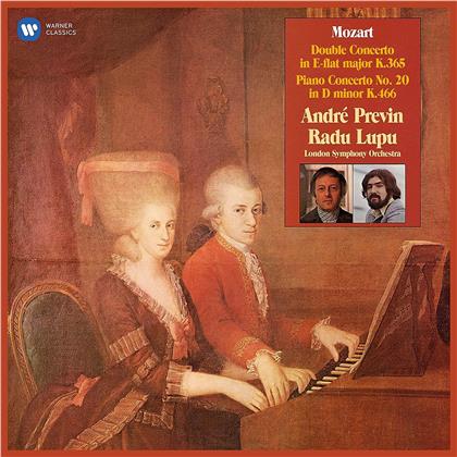 Wolfgang Amadeus Mozart (1756-1791), André Previn, Radu Lupu & The London Symphony Orchestra - Doppelkonzert KV365 , Klavierkonz. KV466 (2 LPs)