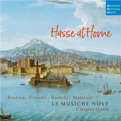 Le Musiche Nove, Johann Adolf Hasse (1699-1783) & Claudio Osele - Hasse at Home - Cantatas and Sonatas