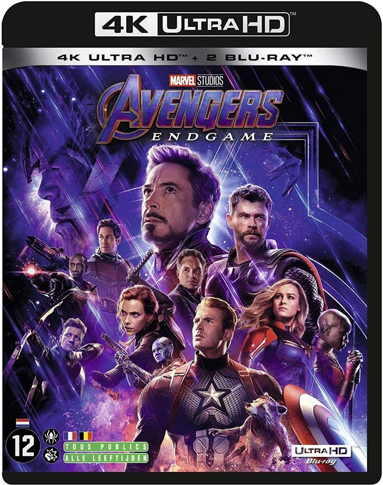 Avengers 4 - Endgame (2019) (4K Ultra HD + 2 Blu-ray)