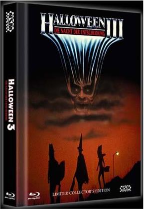 Halloween 3 - Die Nacht der Entscheidung (1982) (Cover A, Limited Collector's Edition, Mediabook, Uncut, Blu-ray + DVD + CD)