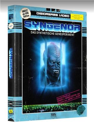 Syngenor - Das synthetische Genexperiment (1990) (VHS-Edition, Limited Edition, Mediabook, 2 Blu-rays + 2 DVDs)