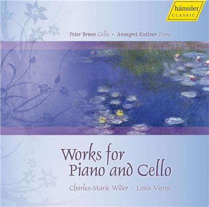 Charles-Marie Widor (1844-1937), Louis Vierne (1870-1937), Peter Bruns & Annegret Kuttner - French Works For Cello & Piano Vol. 1