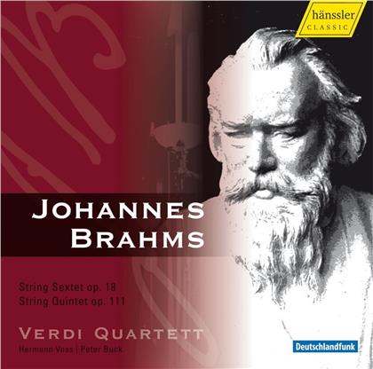Verdi Quartett & Johannes Brahms (1833-1897) - Steichsextett op. 18 & Streichquintett op. 111