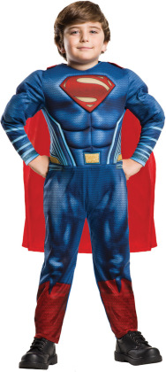 Anzug Superman Deluxe, Gr.M - Justice League, Polyester,