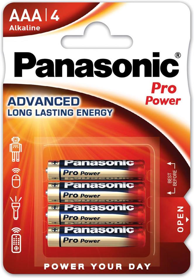 Panasonic Pro Power 4x LR03 (AAA)