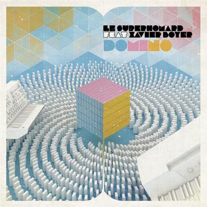 Le SuperHomard & Xavier Boyer (Tahiti 80) - Domino (limited to 500 copies, White Vinyl, 7" Single + Digital Copy)