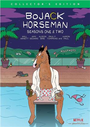 Bojack Horseman - Seasons 1+2 (Collector's Edition, 4 DVDs)