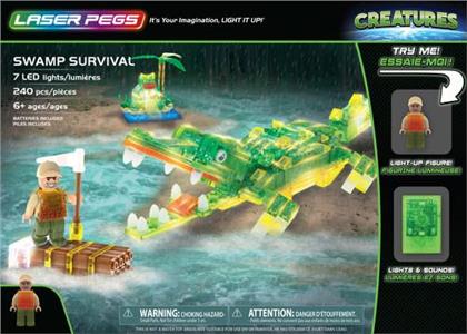Laser Pegs - Laser Pegs Swamp Survival