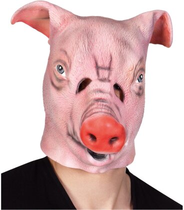Maske Schwein - Latex