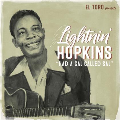 Lightnin' Hopkins - Had A Gal Called Sal Ep (7" Single)