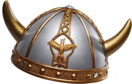 Helm Wikinger Goldi - Gr. 56, Plastik