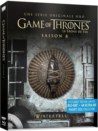 Game of Thrones - Saison 8 - La Saison Finale (Limited Edition, Steelbook, 3 4K Ultra HDs + 3 Blu-rays)