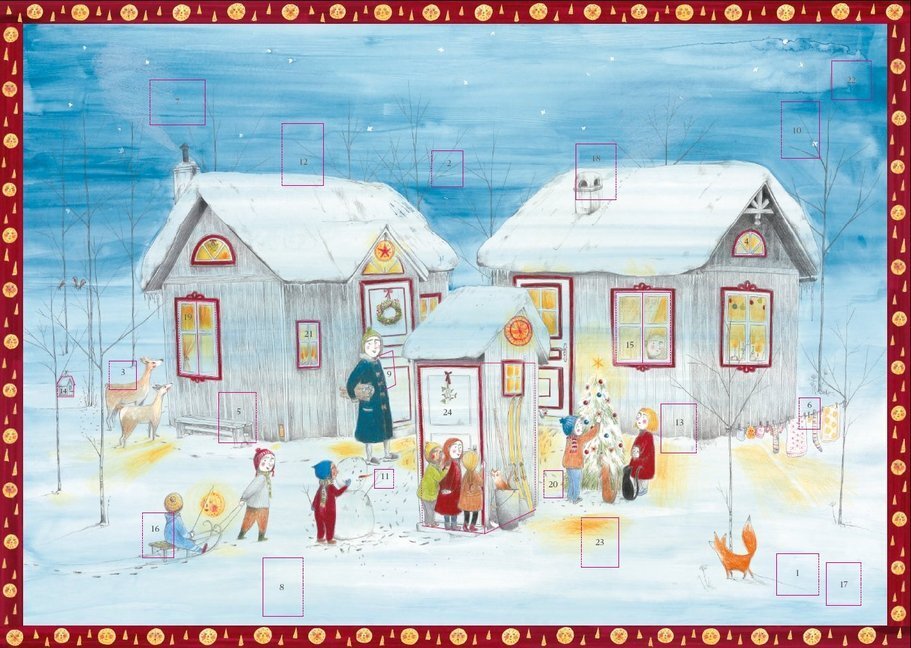 Stille Nacht - fröhliche Nacht Adventskalender