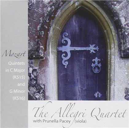 The Allegri String Quartet, Wolfgang Amadeus Mozart (1756-1791) & Prunella Pacey - String Quintets K515 & K516
