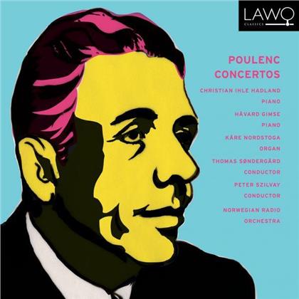 Francis Poulenc (1899-1963), Thomas Sondergard, Peter Szilvay, Christian Ihle Hadland, Havard Gimse, … - Concertos