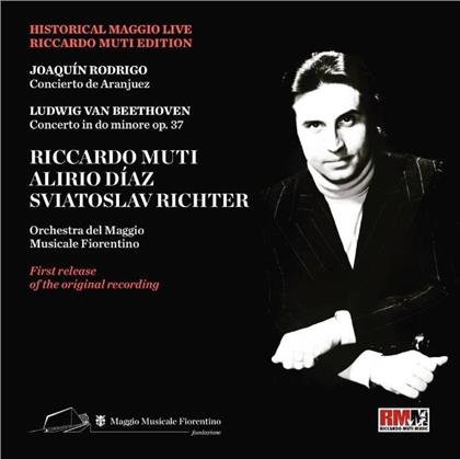 Alirio Diaz, Sviatoslav Richter, Riccardo Muti, Orchestra del Maggio Musicale Fiorentino, … - Concierto de Aranjuez / Piano Concerto No.3