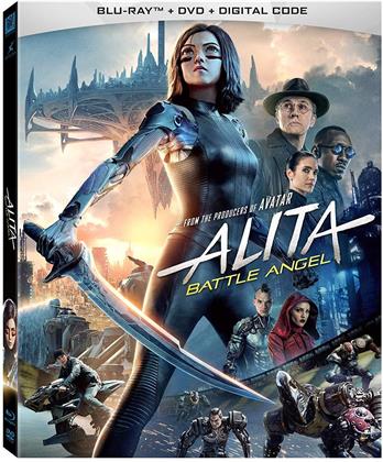 Alita: Battle Angel (2018) (Blu-ray + DVD)