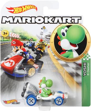 Mario Kart Replica Yoshi - Hot Wheels, 1:64, Die-Cast,