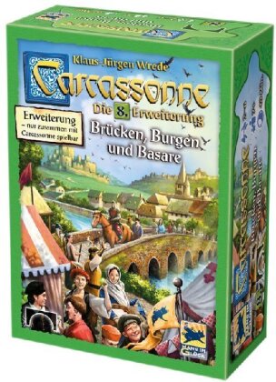 Carcassonne, Brücken - Burgen und Basare (Spiel-Zubehör)