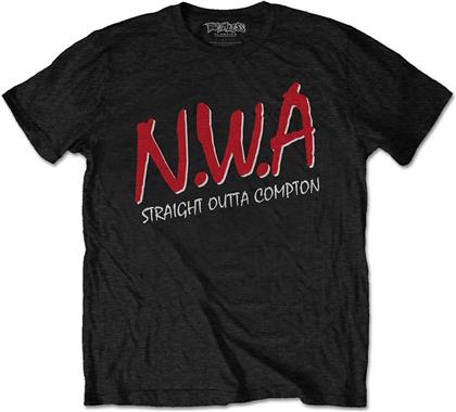 N.W.A.: Rock Off - Straight Outta Compton (T-Shirt Unisex Tg. M)
