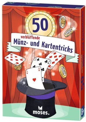50 verblüffende Münz- und Kartentricks (Zauberkasten)