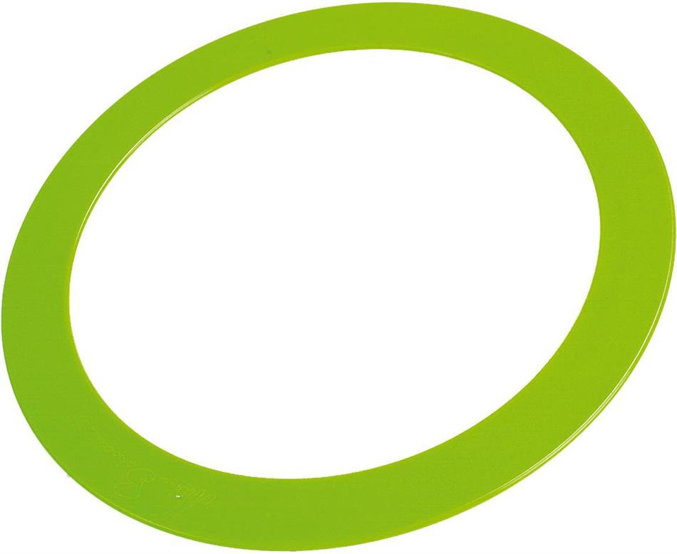 Ring grün, ø 32 cm - 100 g, Kunststoff,