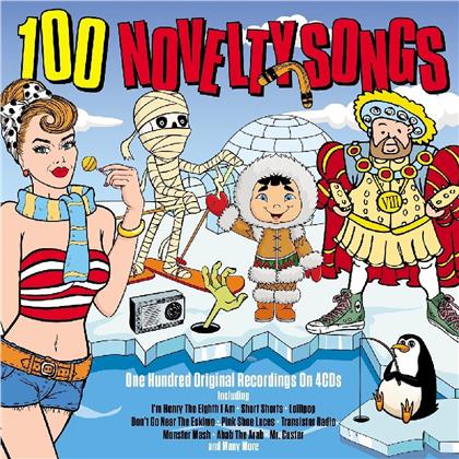 100 Novelty Songs (4 CDs)