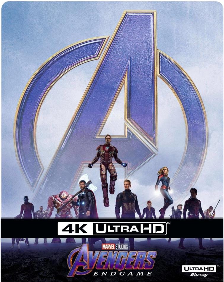 Avengers 4 - Endgame (2019) (Limited Edition, Steelbook, 4K Ultra HD + 2 Blu-rays)