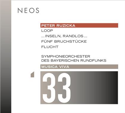 Peter Ruzicka & Symphonieorchester des Bayerischen Rundfunks - Musica Viva 33 - Loop, ...Inseln, Randlos..., Fünf Bruchstücke, Flucht (SACD)