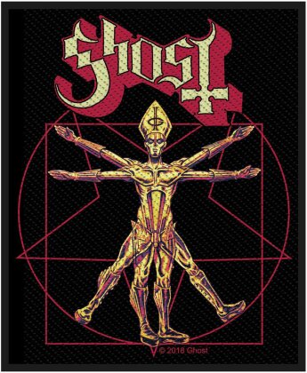 Ghost Standard Patch - The Vitruvian Ghost (Loose)